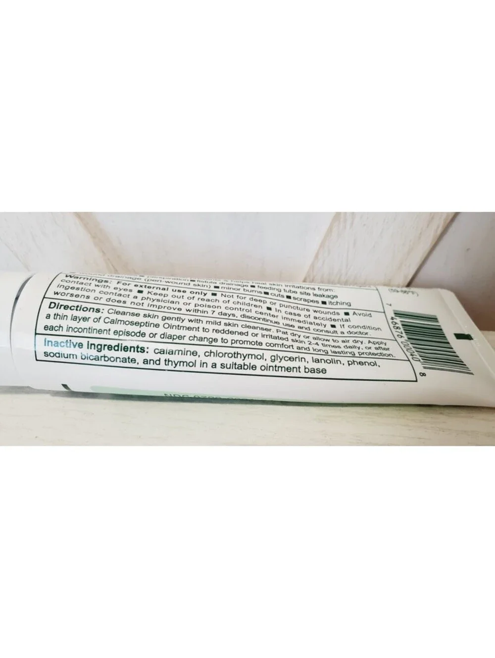 Calmoseptine Ointment Tube 4oz ( 3 pack ) Always FRESH! Made In USA